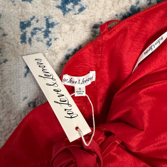 NWT For Love & Lemons Orsa Mini Dress - Picture 7 of 7